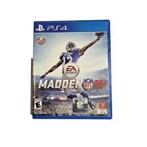 Madden NFL 16 Sony PlayStation 4 2015 PS4 Video Game